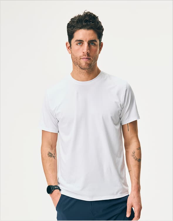 Shop White Field Tee