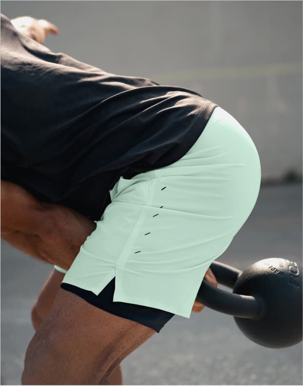 Axtive Image Vapor Green Interval 5" Unlined Short