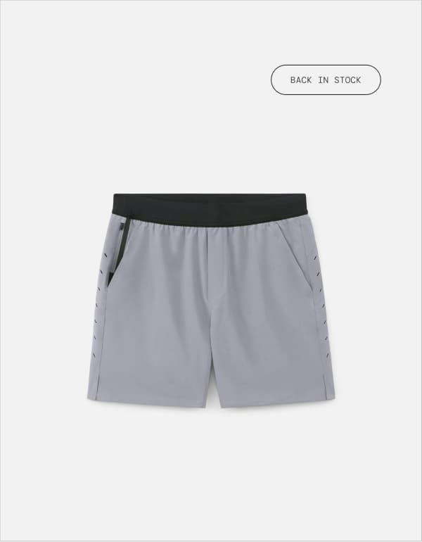 Shop Stone Grey Interval Short