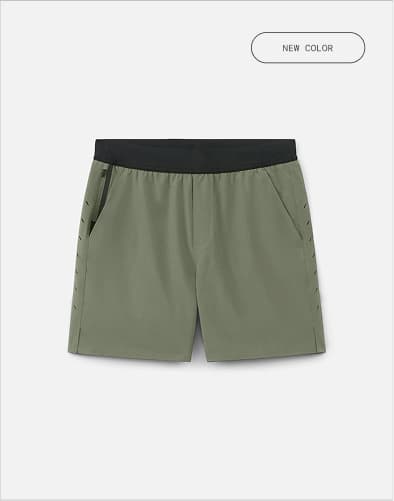 Shop New Fir Green Interval Short