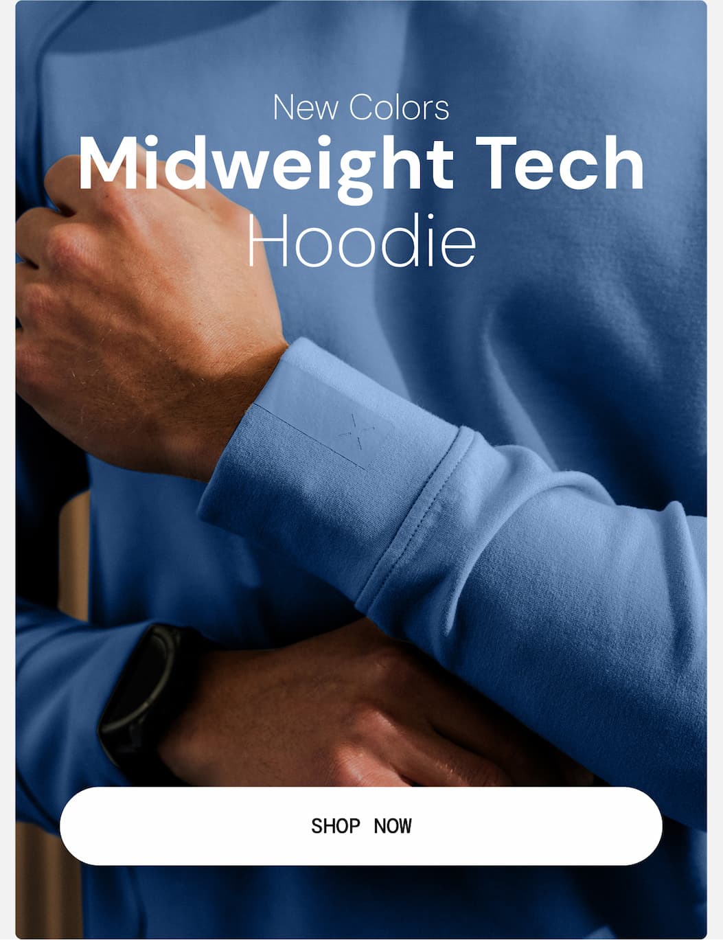 New: Midweight Tech Hoodies