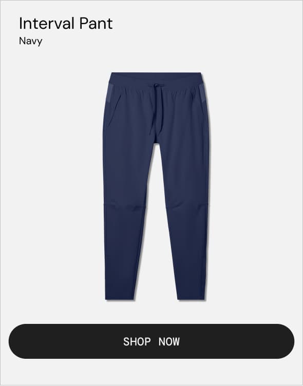Shop the Navy Interval Pant