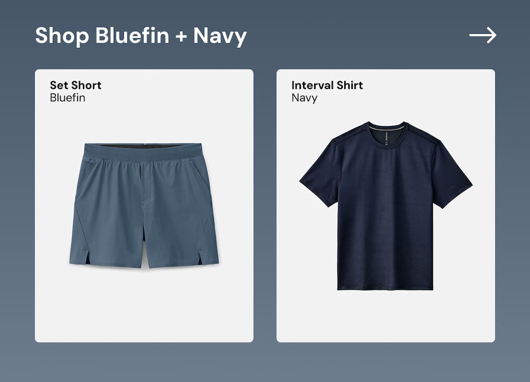 Product Images of Bluefin Set Short and Navy Interval Shirt