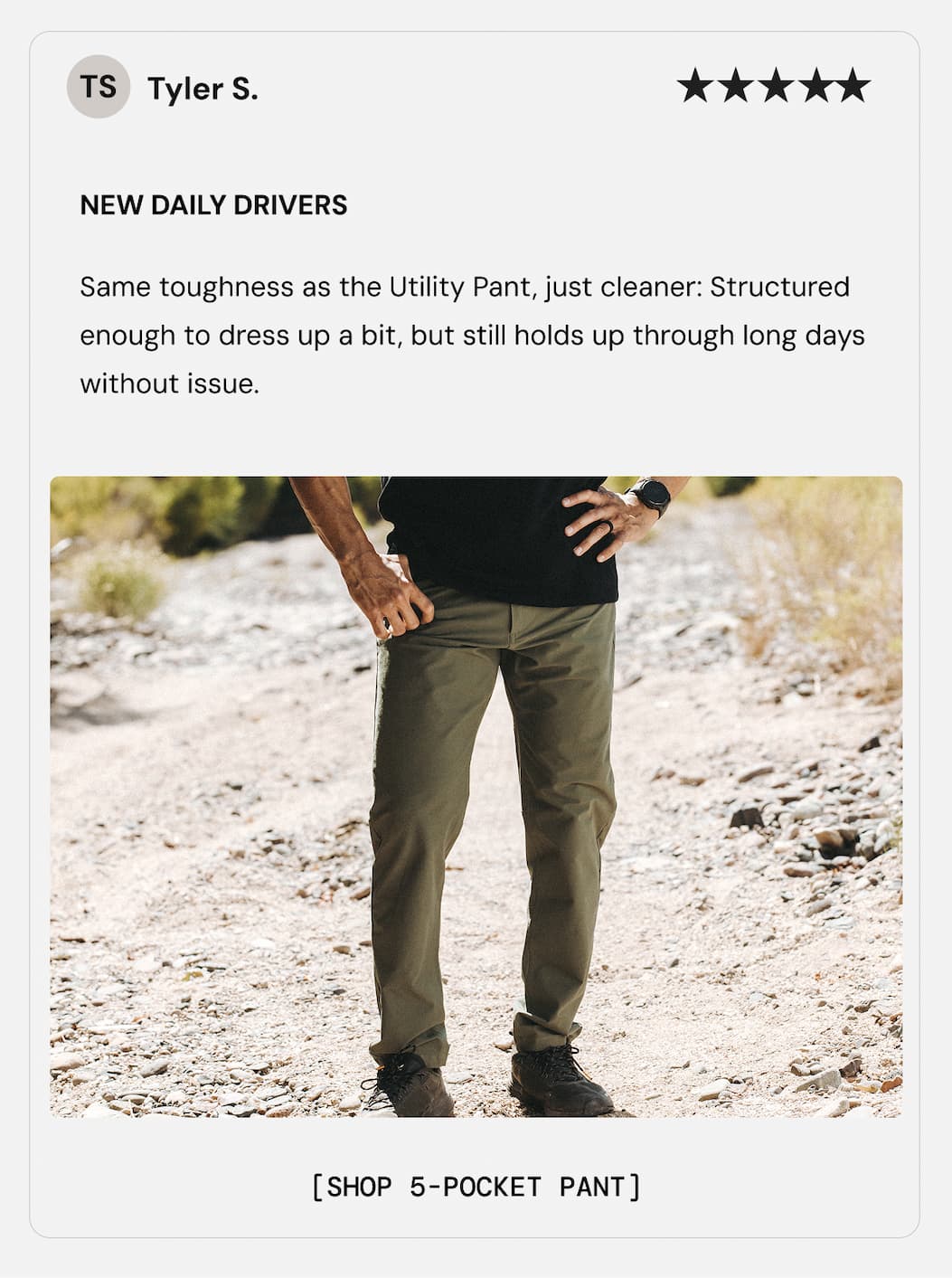 Explore 5-Star Review from Tyler S.