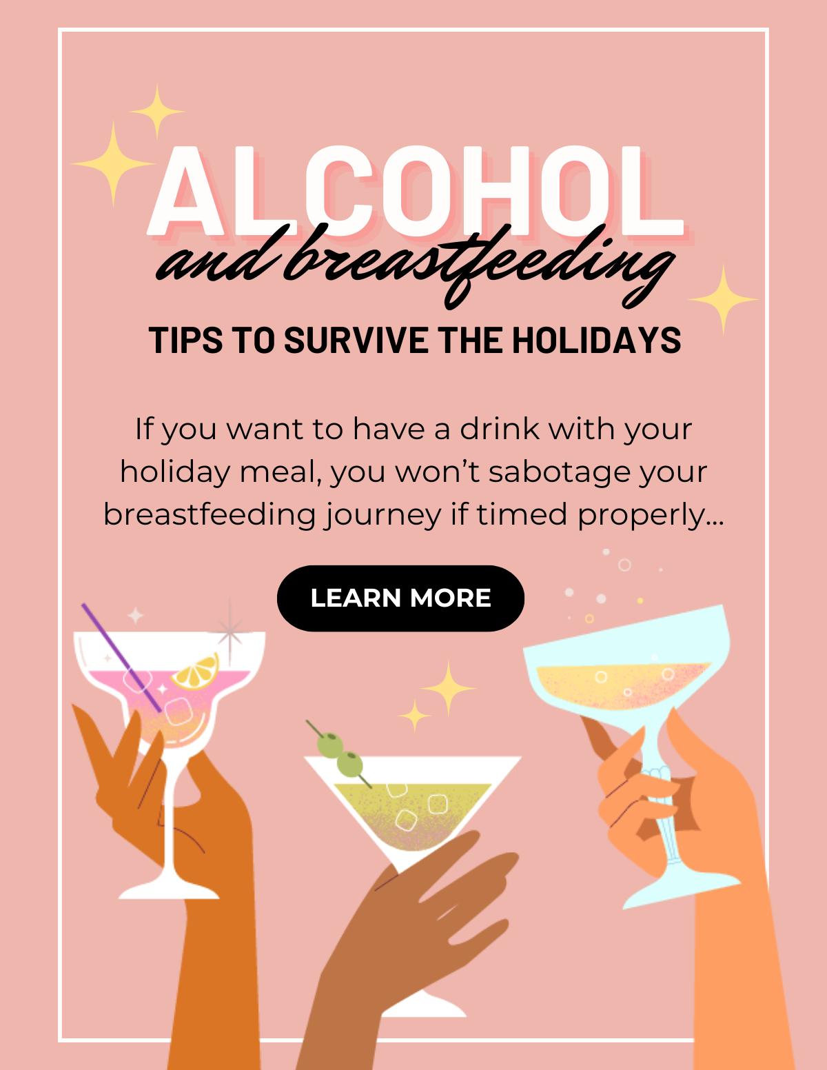 Can you drink while breastfeeding? Legendairy Milk