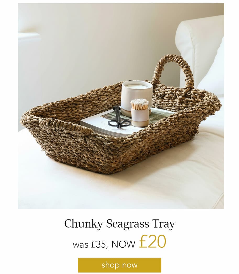 Chunky Seagrass Tray