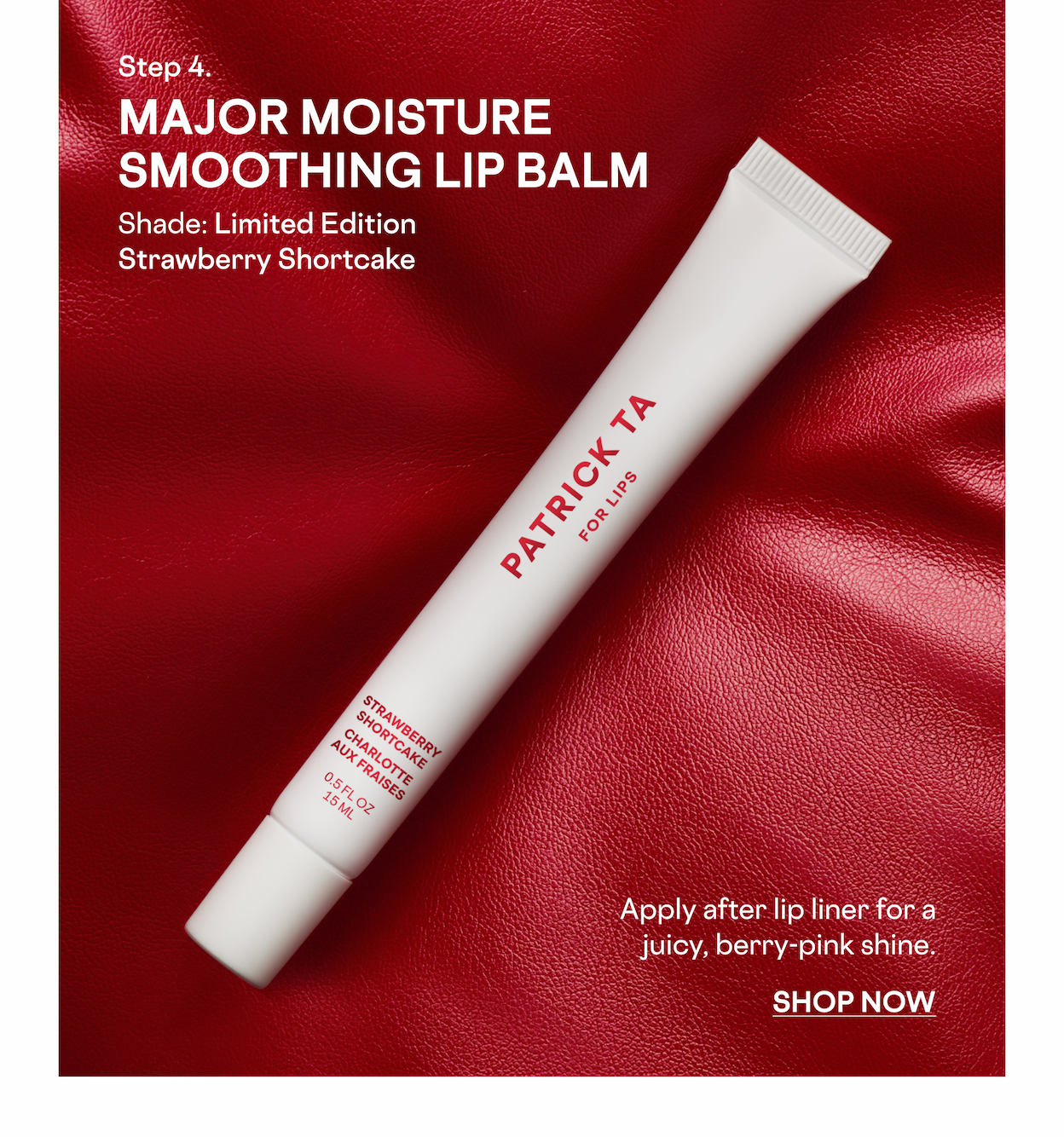 MAJOR MOISTURE SMOOTHING LIP BALM