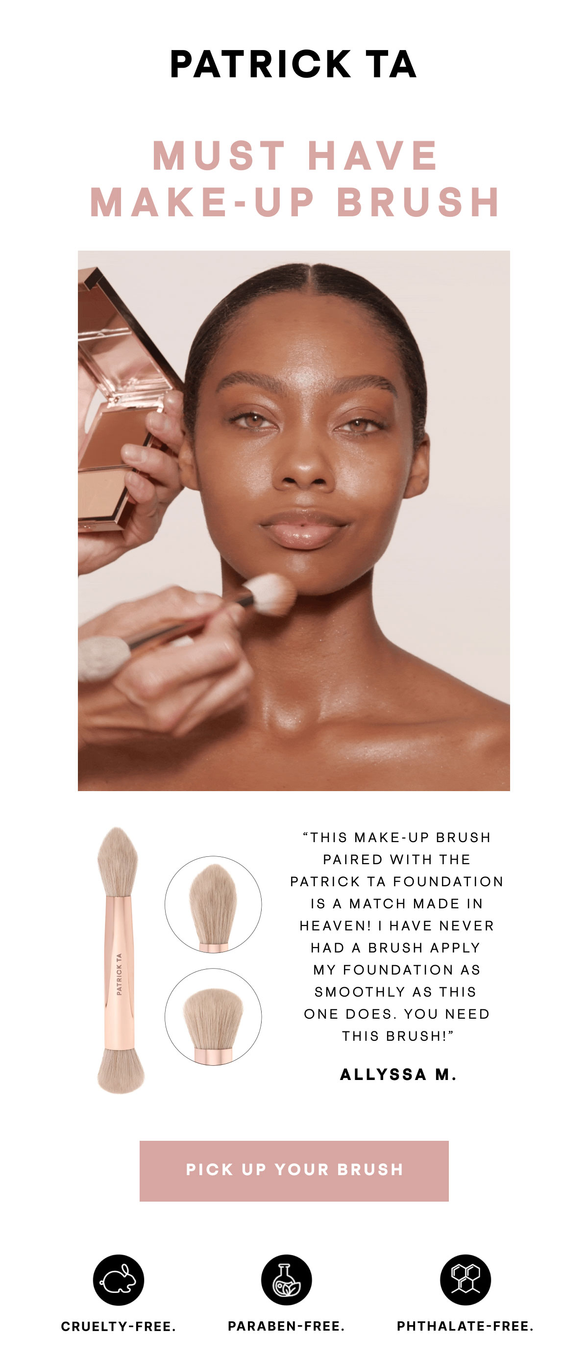 The perfect tool to create the perfect airbrushed finish. Patrick Ta