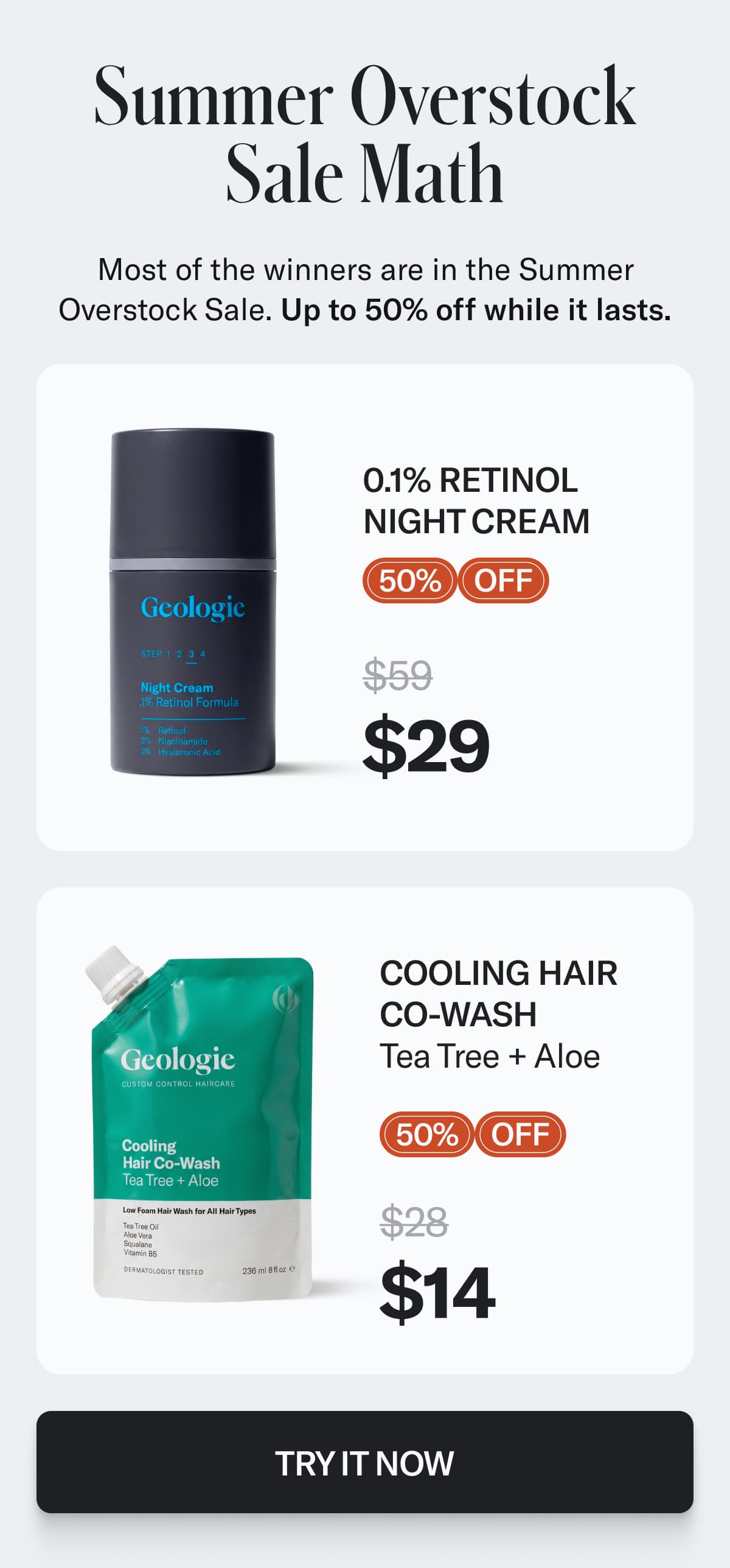 Retinol Night Cream (0.1% retinol)