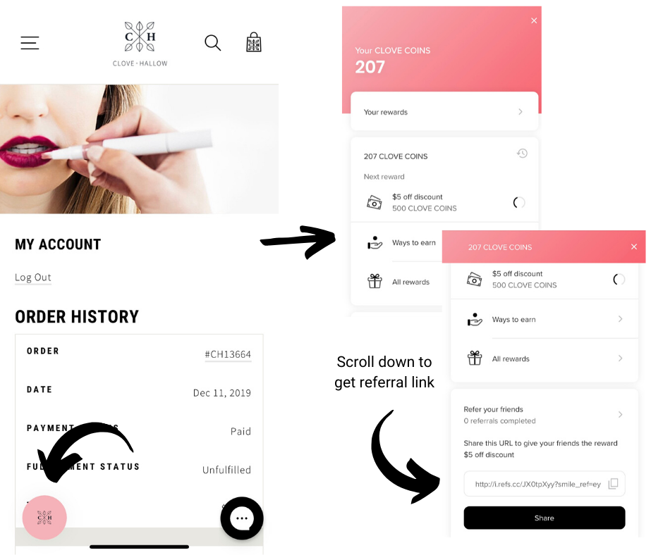 Get Your Referral Link