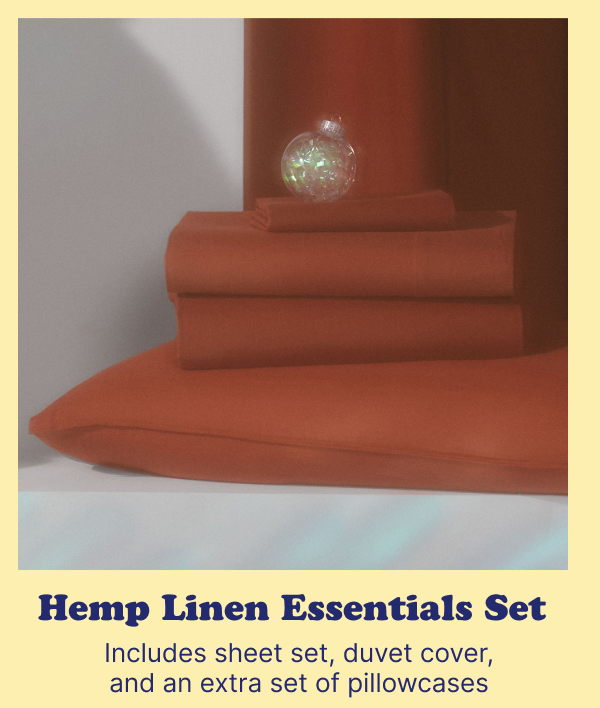 Hemp Linen Essentials Set