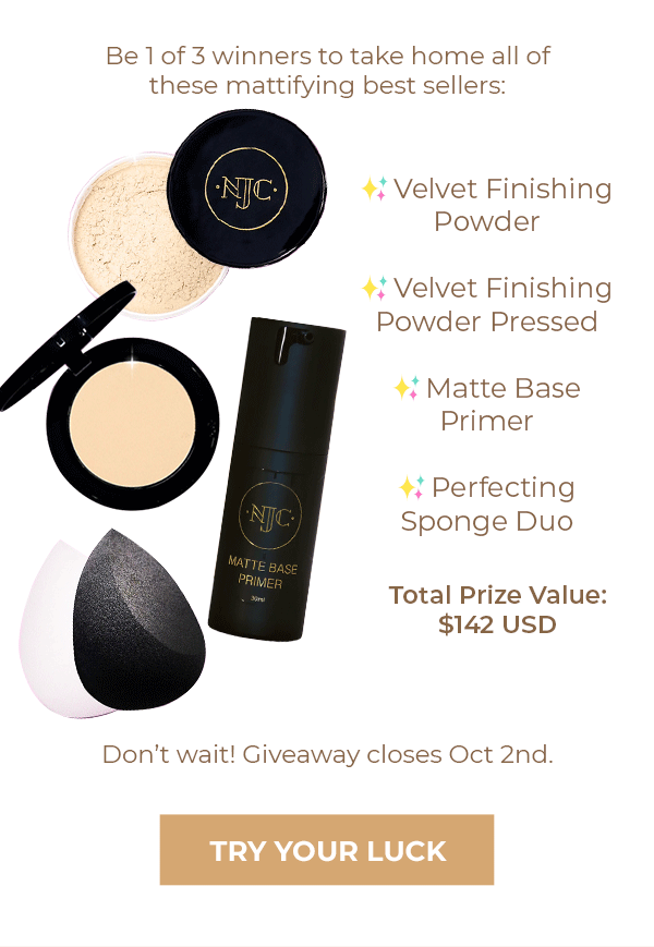 Oily Skin? This 💥 GIVEAWAY 💥 is for you! Nikkia Joy Cosmetics