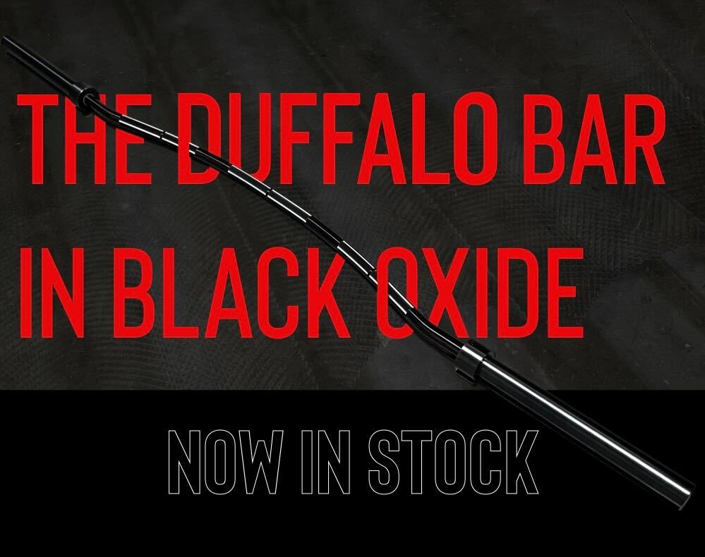 Get Ahead of the Curve Black Oxide Duffalo Bars are In Stock Team Training Vlogs are Back