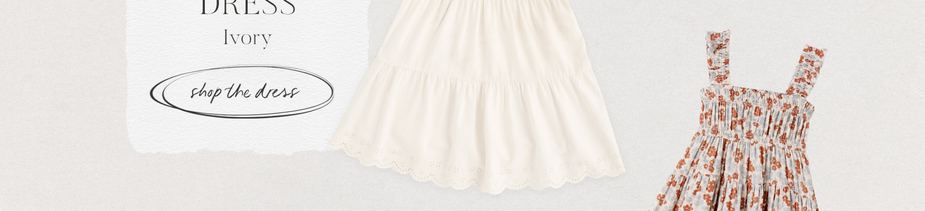 Cecilia Dress Ivory