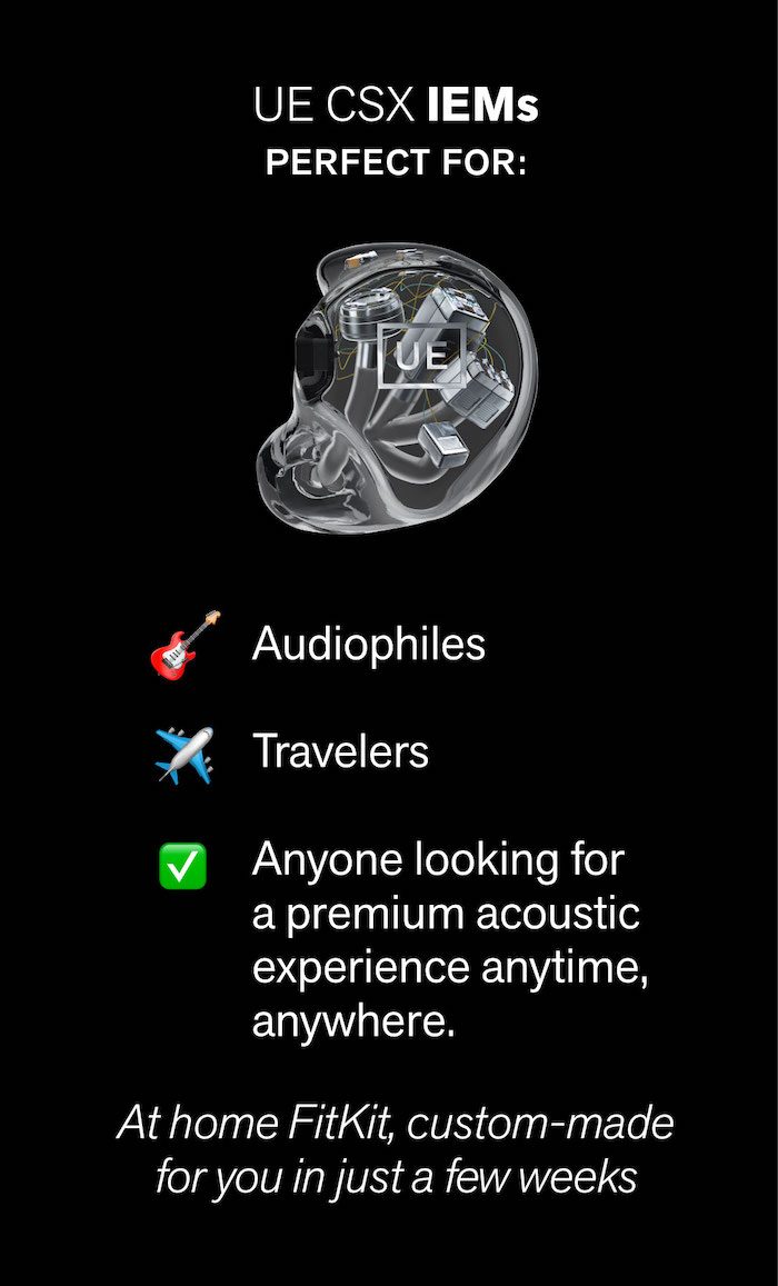 Earbuds vs. InEar Monitors Ultimate Ears