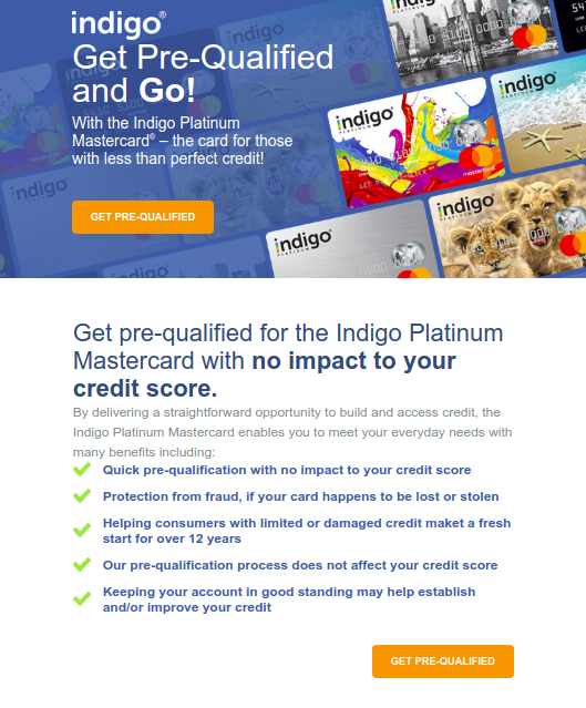 An Indigo Platinum Mastercard for You!