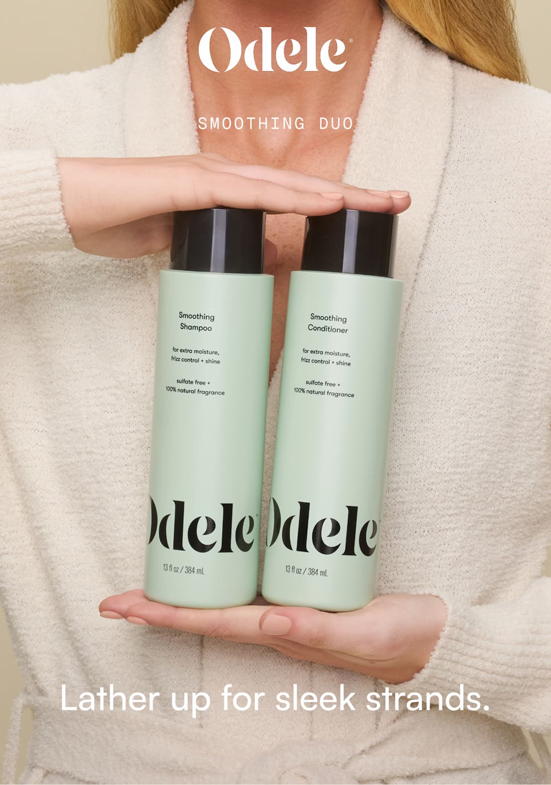 Odele Smoothing routine with blonde model