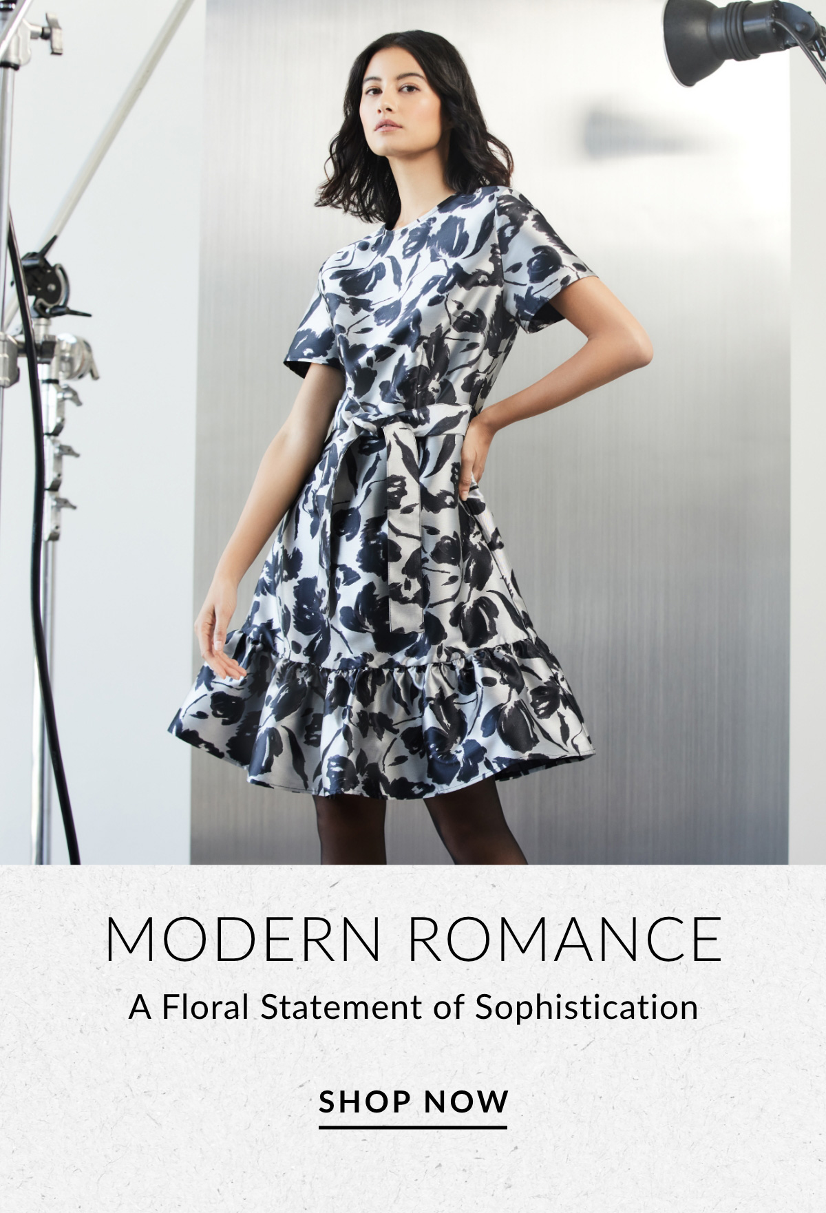 MODERN ROMANCE - A Floral Statement of Sophistication SHOP NOW >>