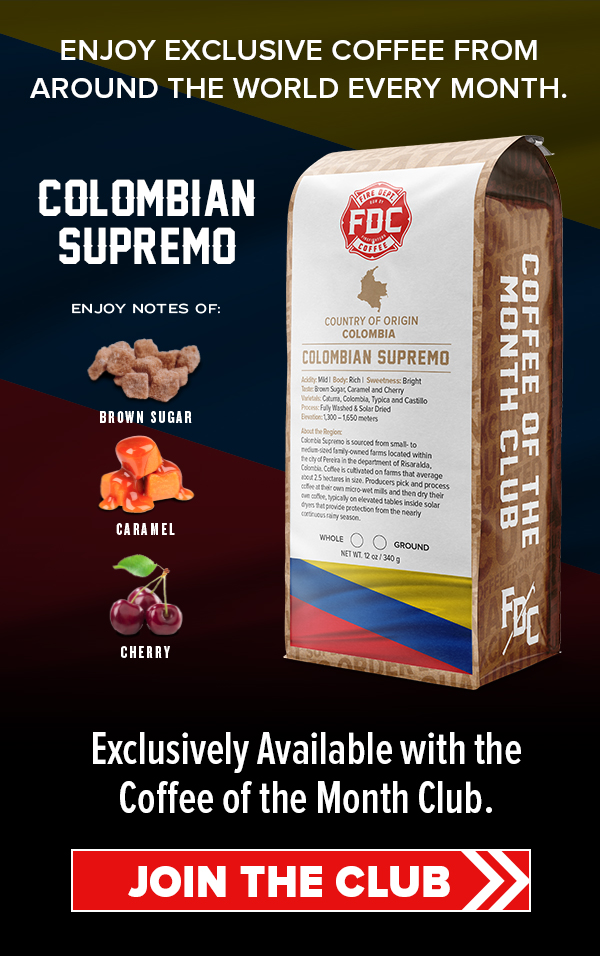 Enjoy exclusive coffee from around the world, straight to your door with the Coffee of the Month Club.