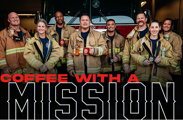 Coffee with a mission to help sick and injured first responders.