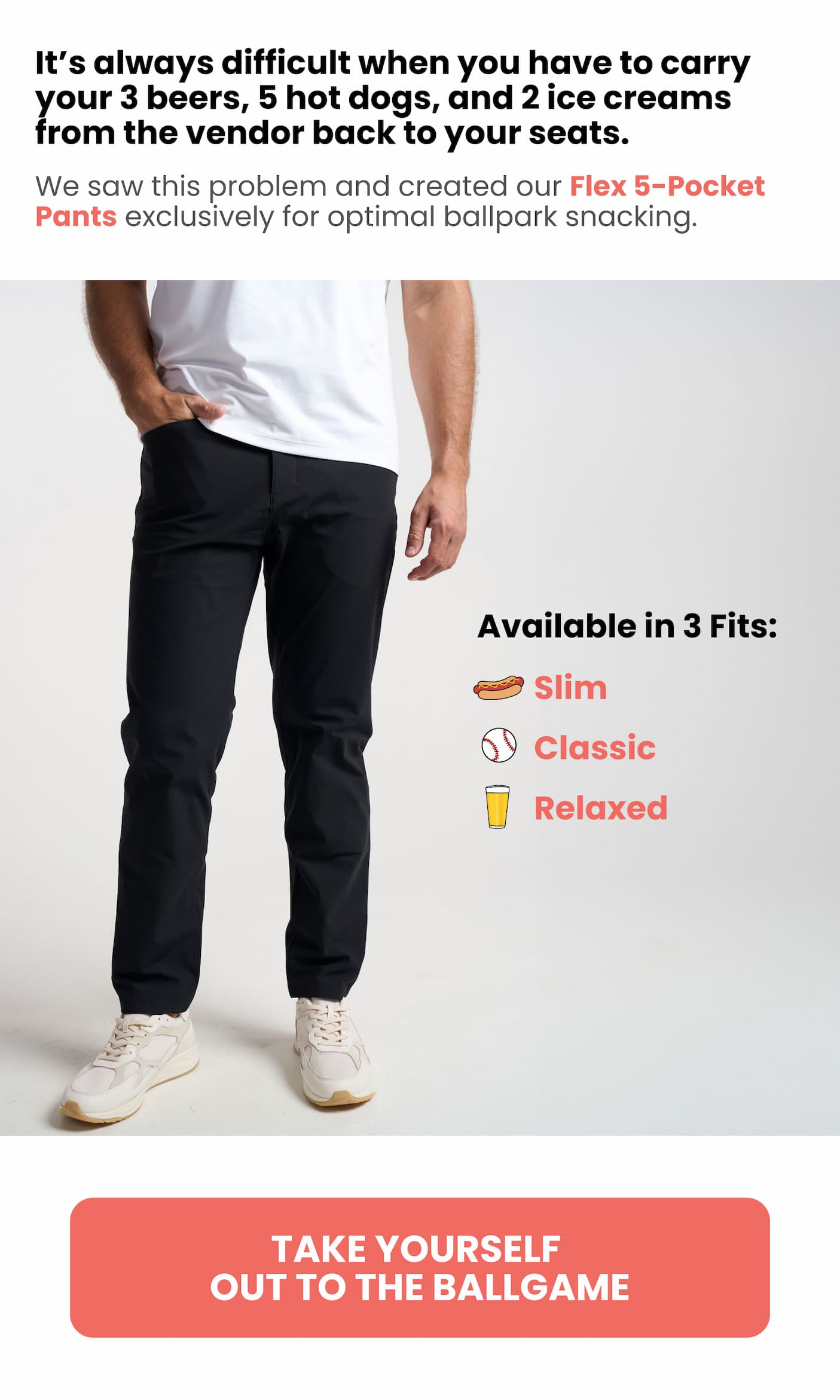 Take yourself out to the ballgame