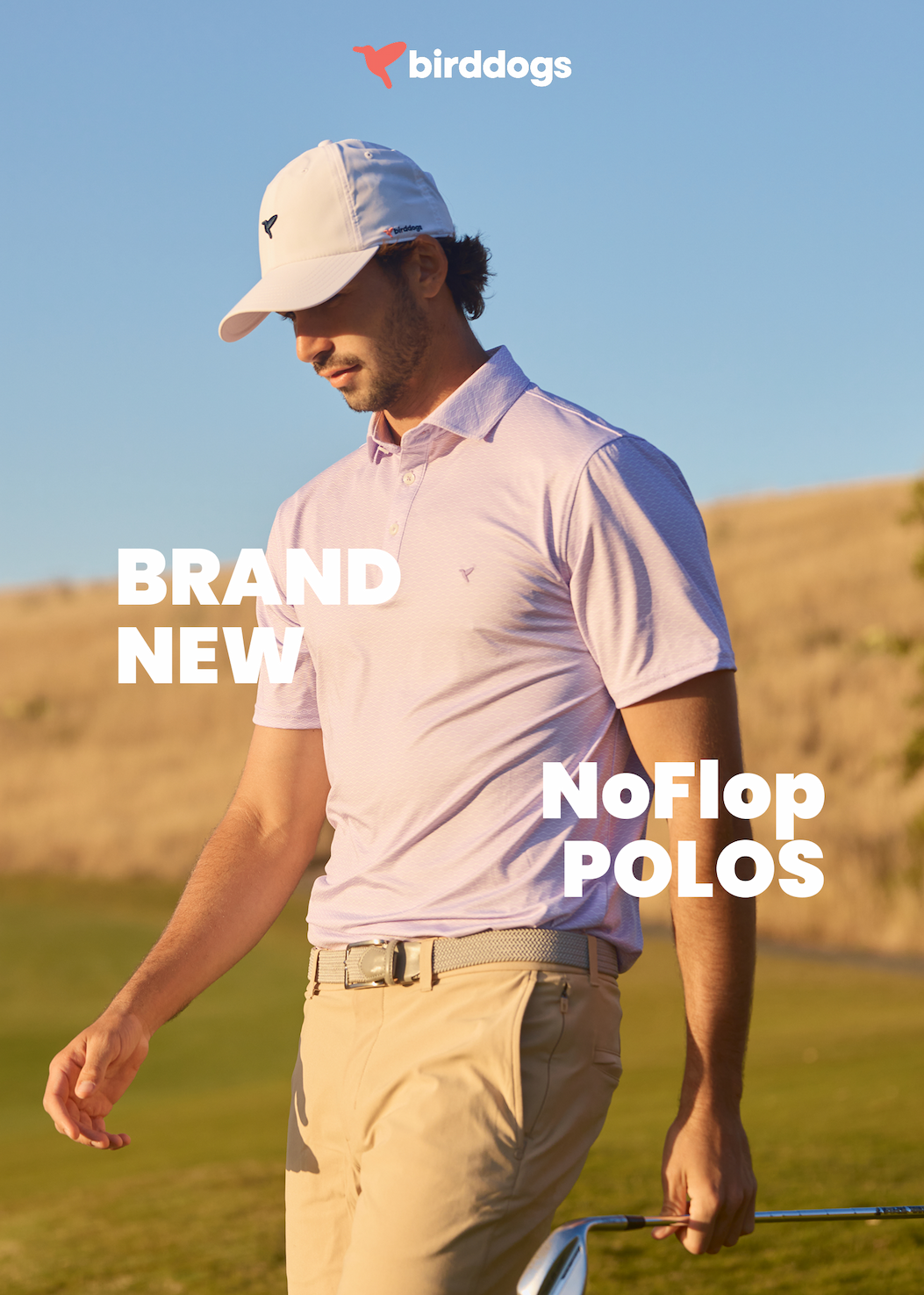 New NoFlop Polos