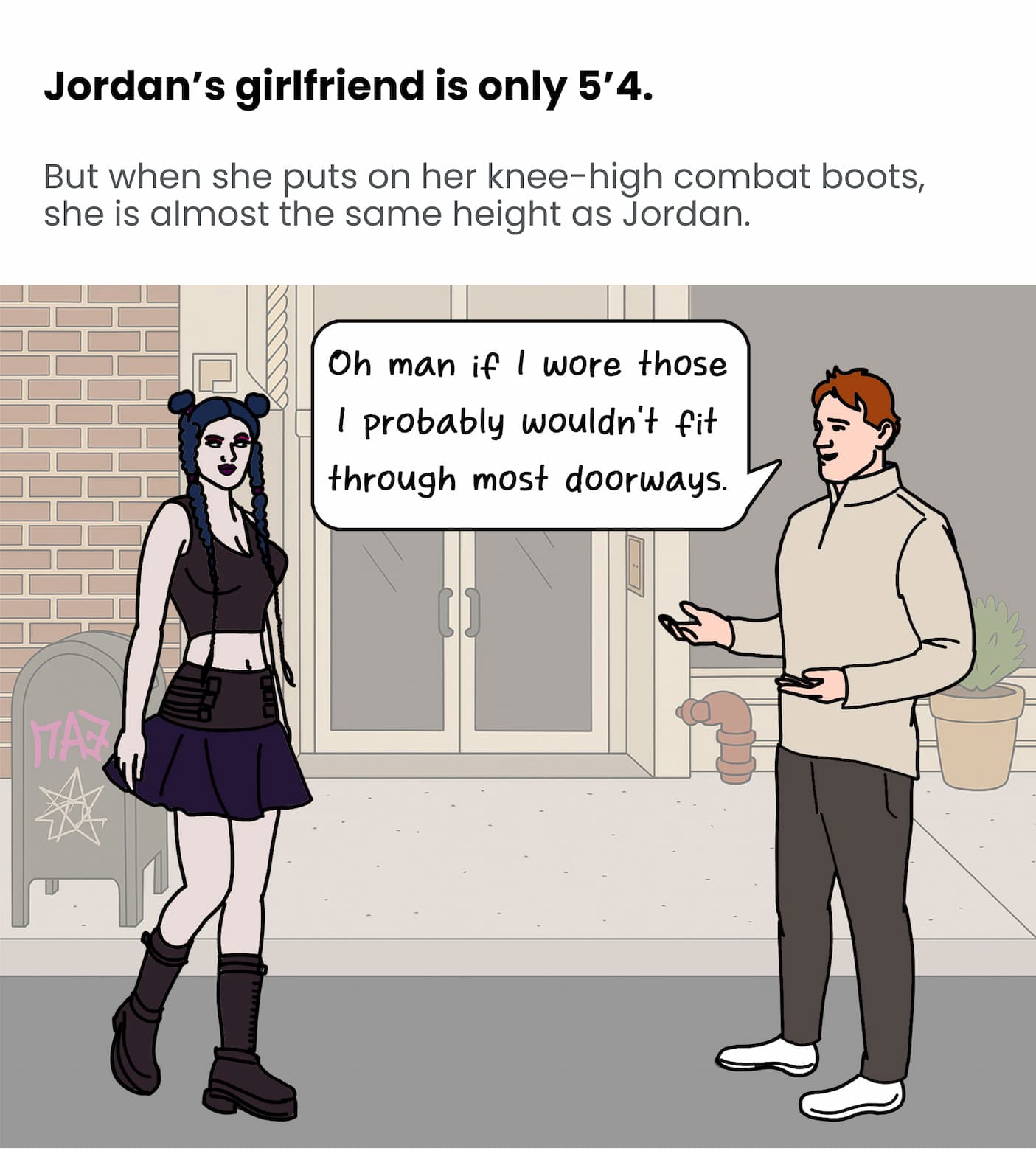 Chunk's classmates ghosted him 