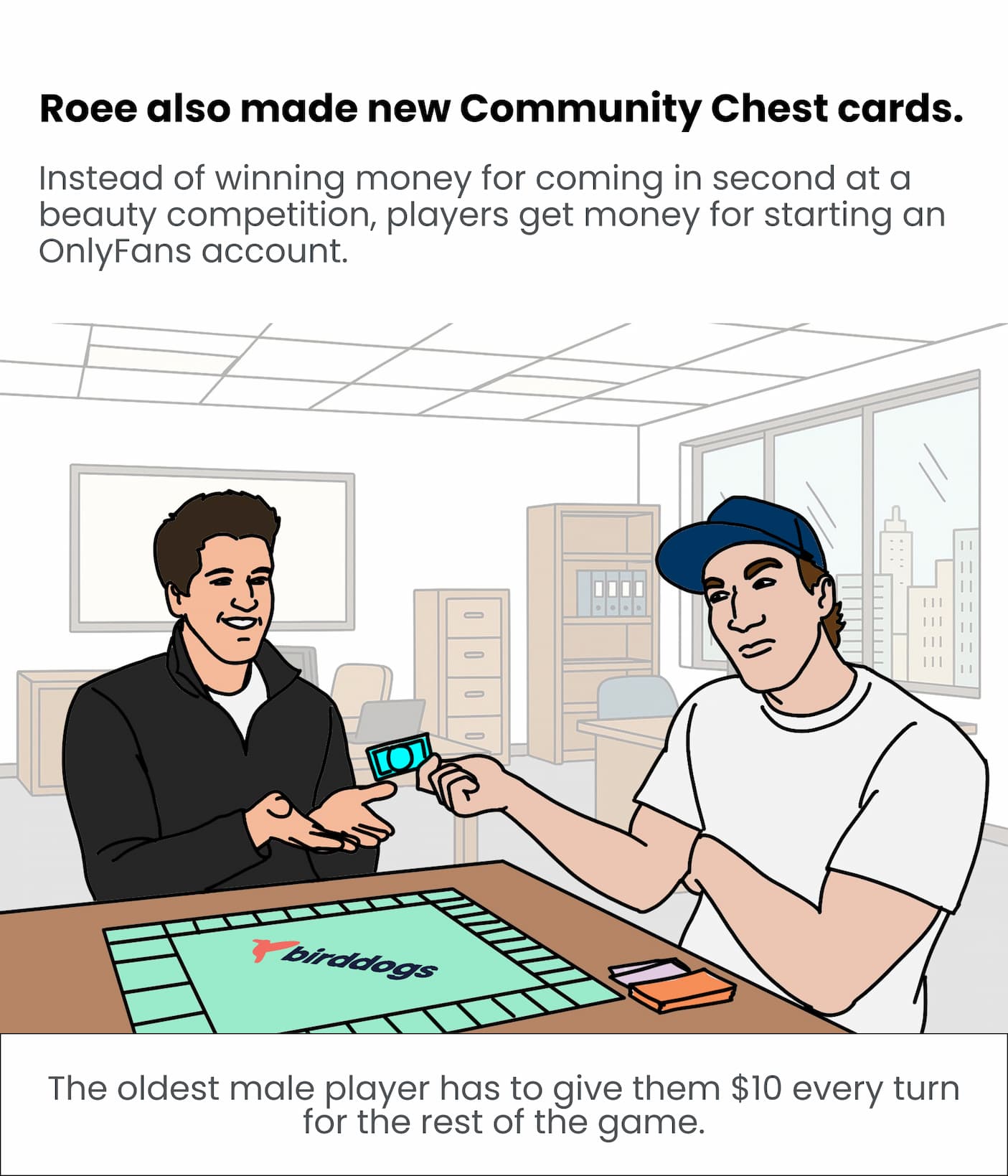 Roee Made new Community Chest cards