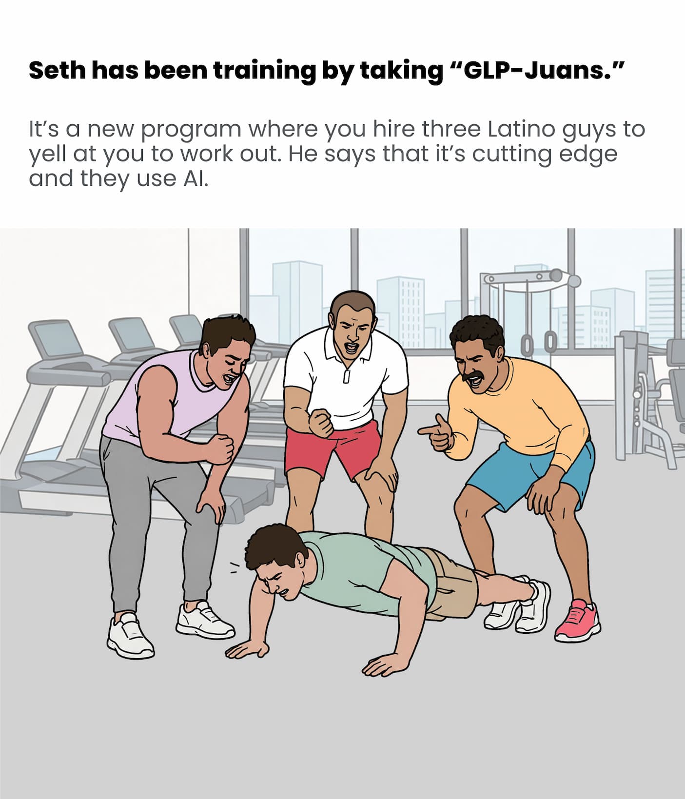 Seth has been taking GLP-Juans