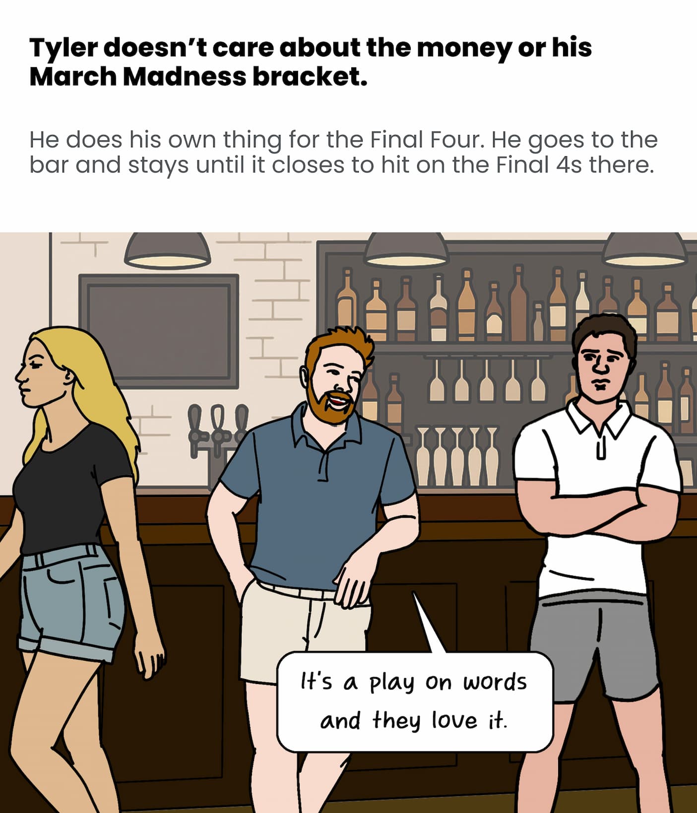 Tyler's got his own Final Four