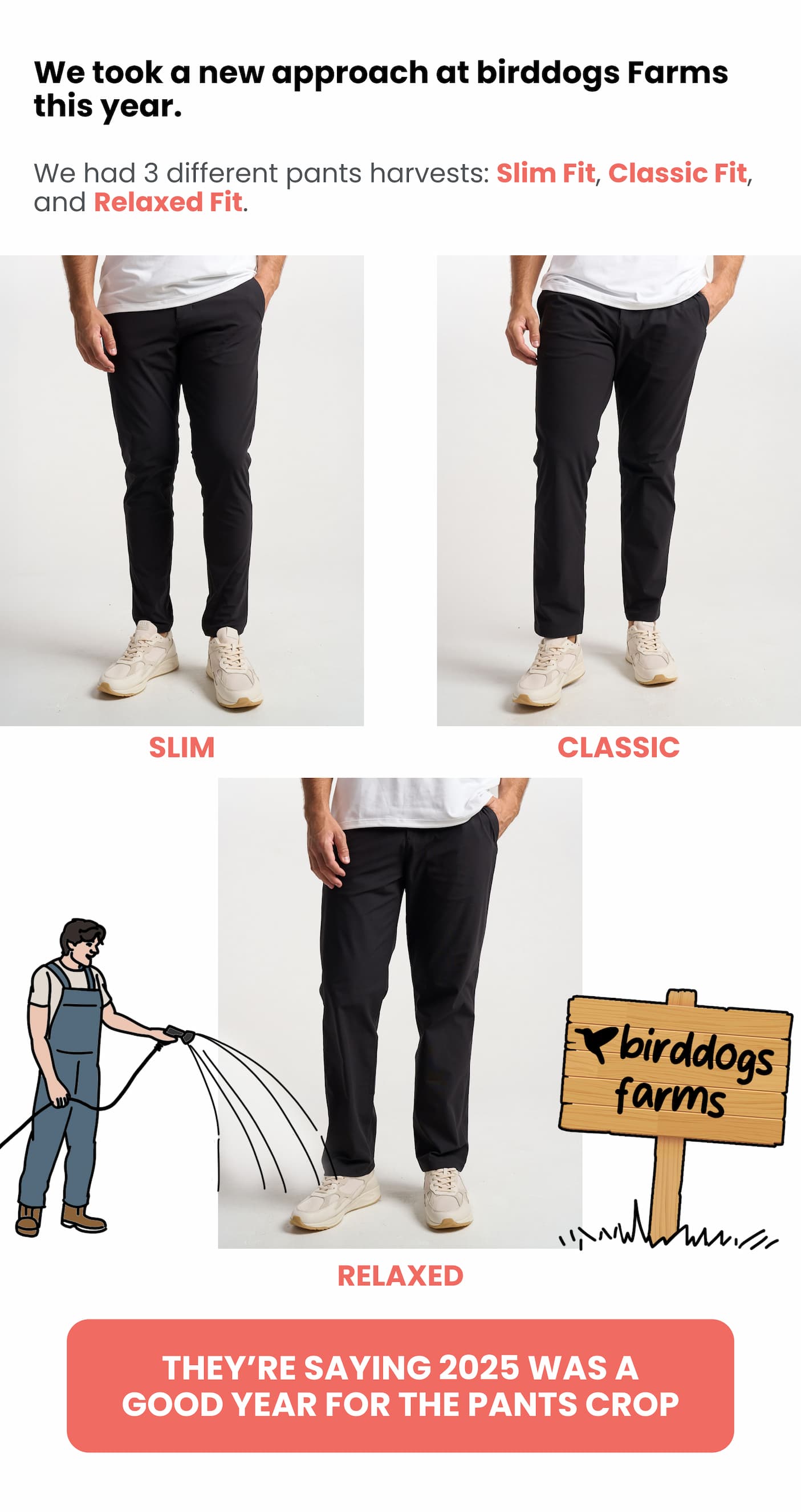 2025 Was a Good Year for Pants Crops