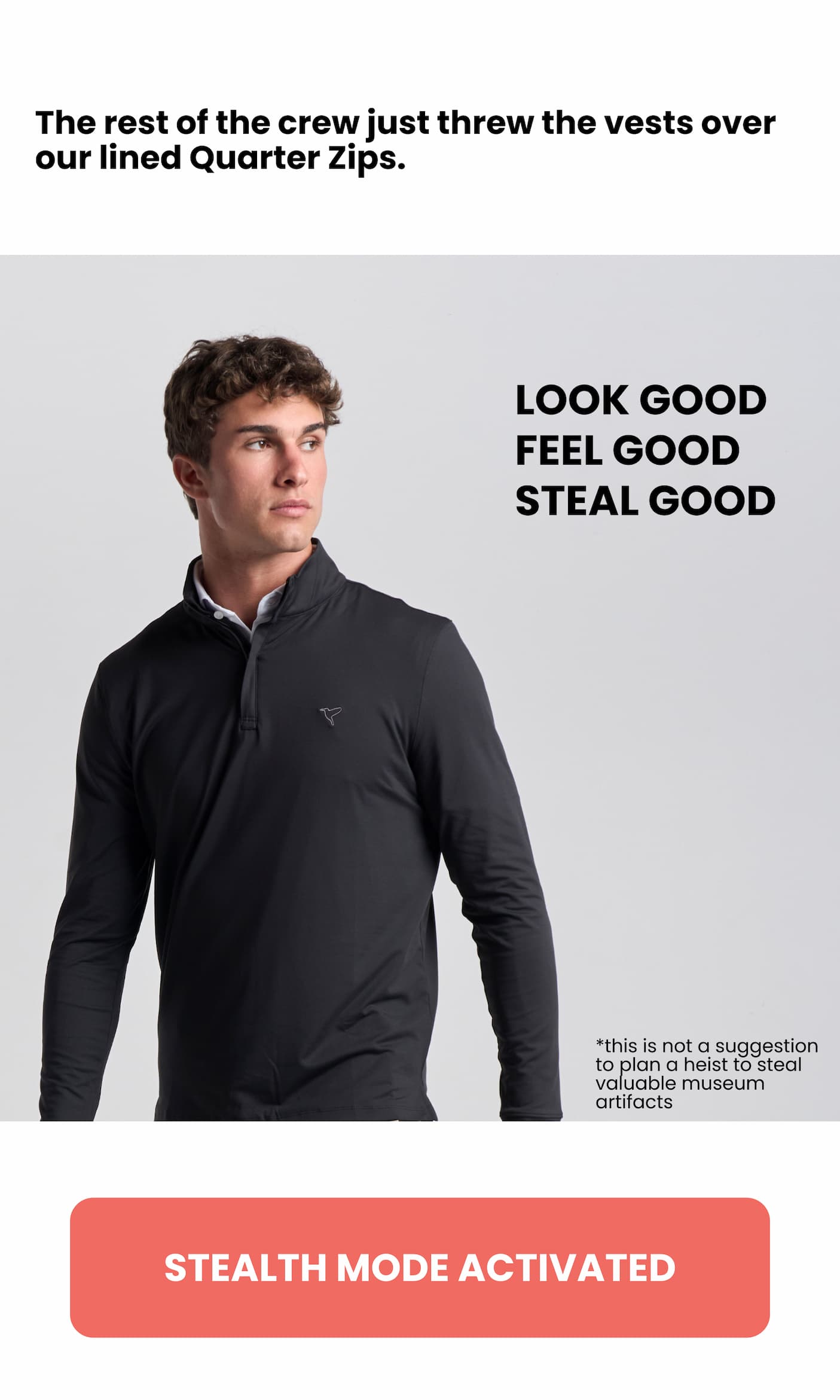 Stealth Mode Activated