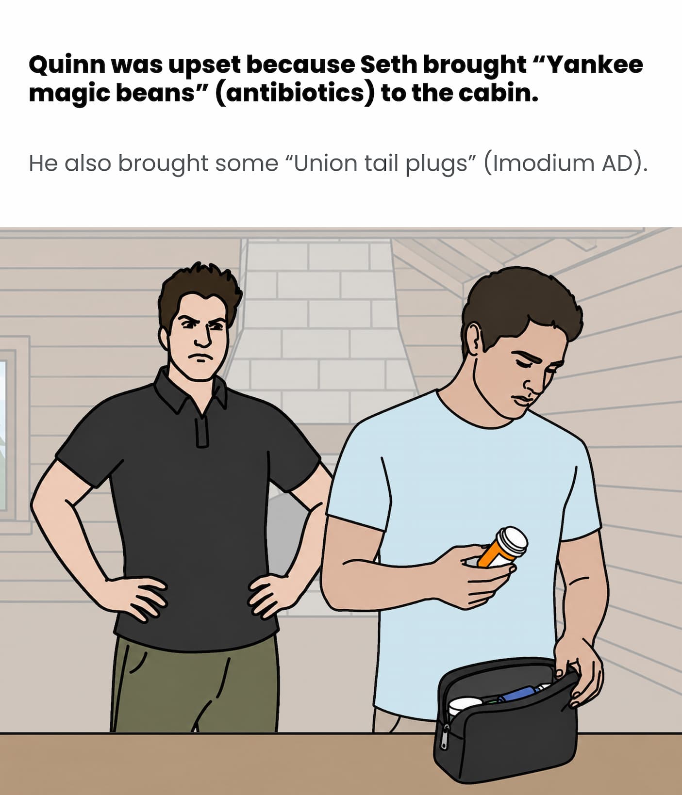 Seth brought Yankee magic beans