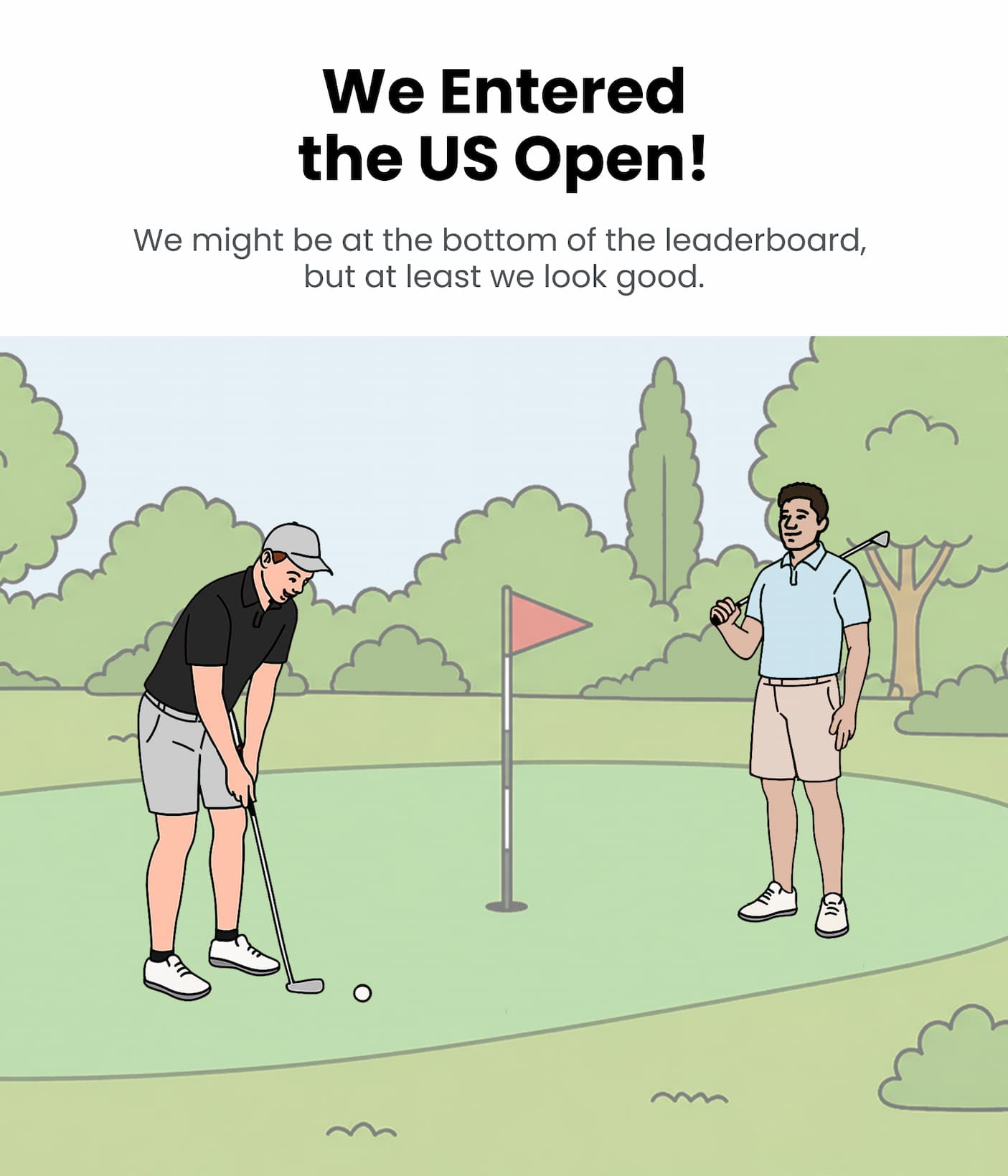 We Entered the US Open