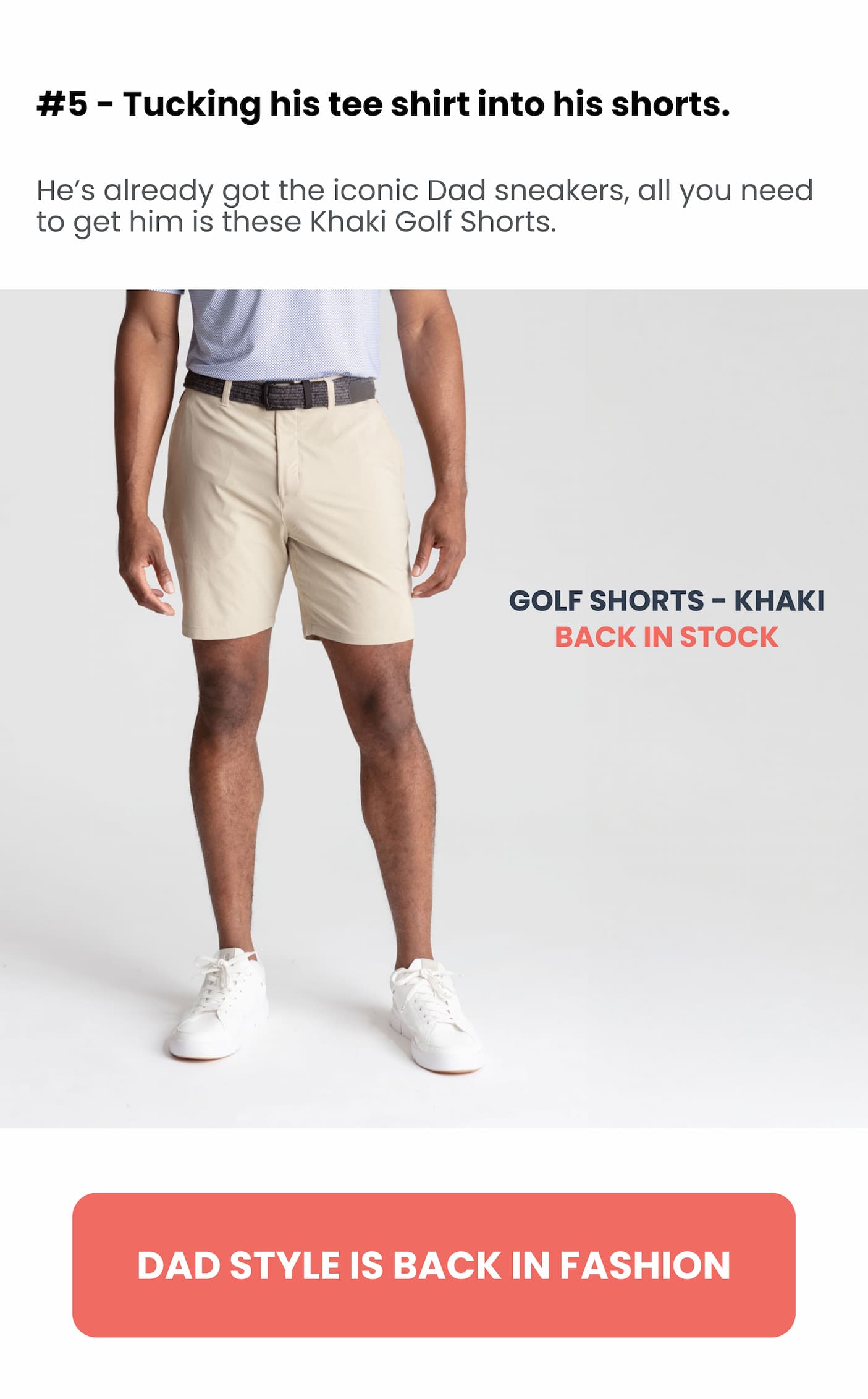 Dad style is back in fashion