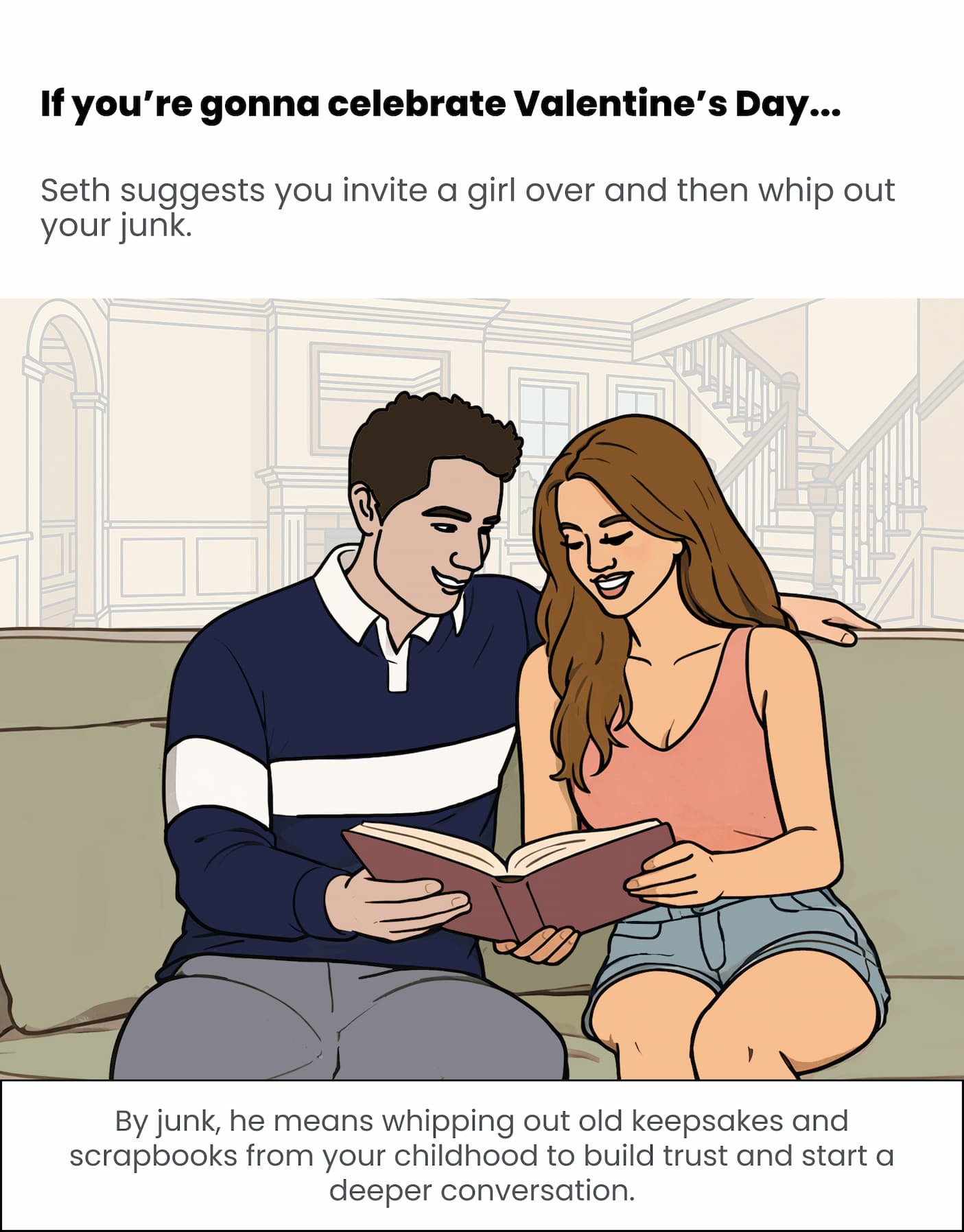 Seth suggests whipping out old junk