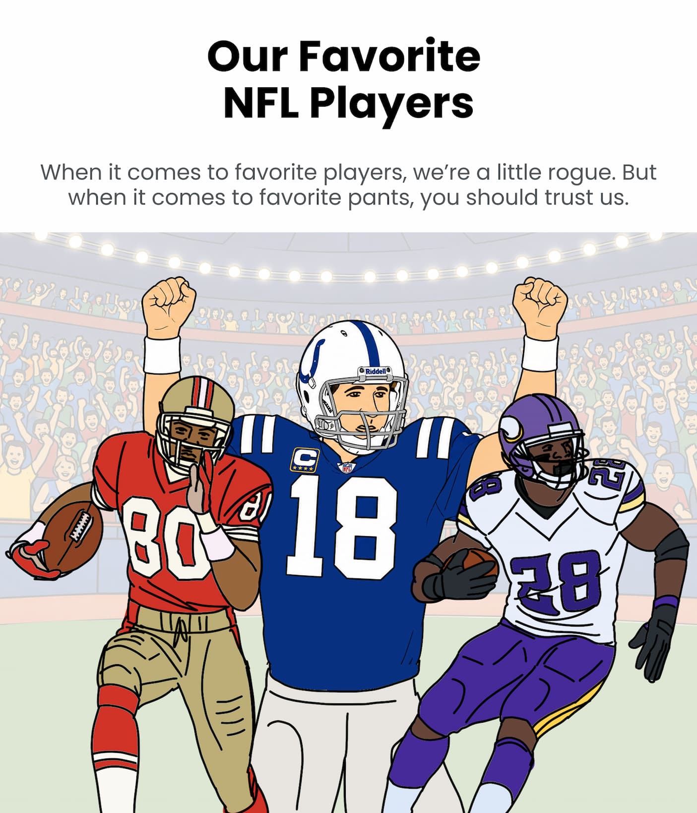 Our Favorite NFL Players