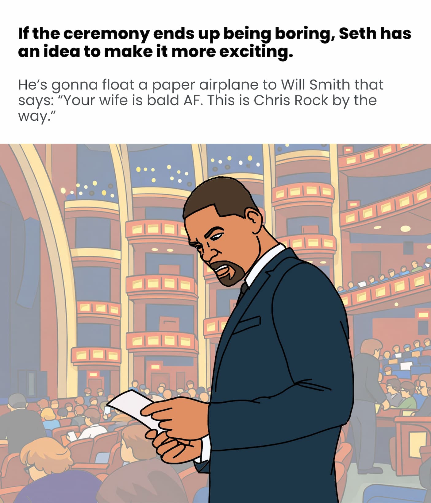 Seth has an idea to spice things up