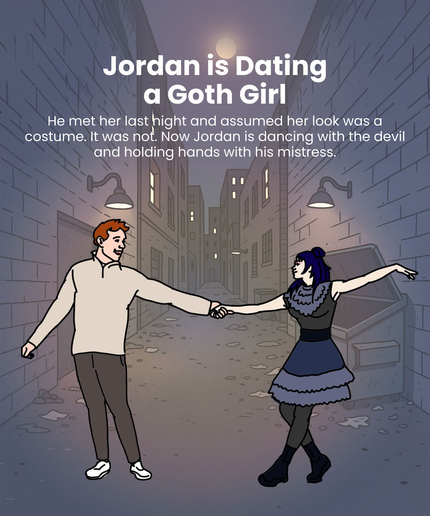 Jordan Is Dating a Goth Girl