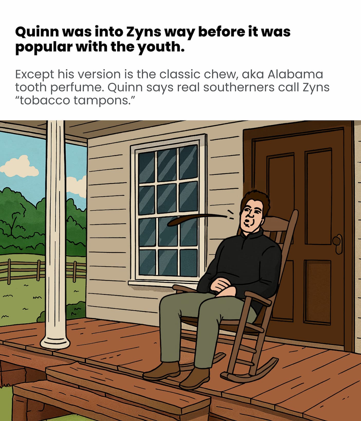 Quinn was into Zyns before they were cool