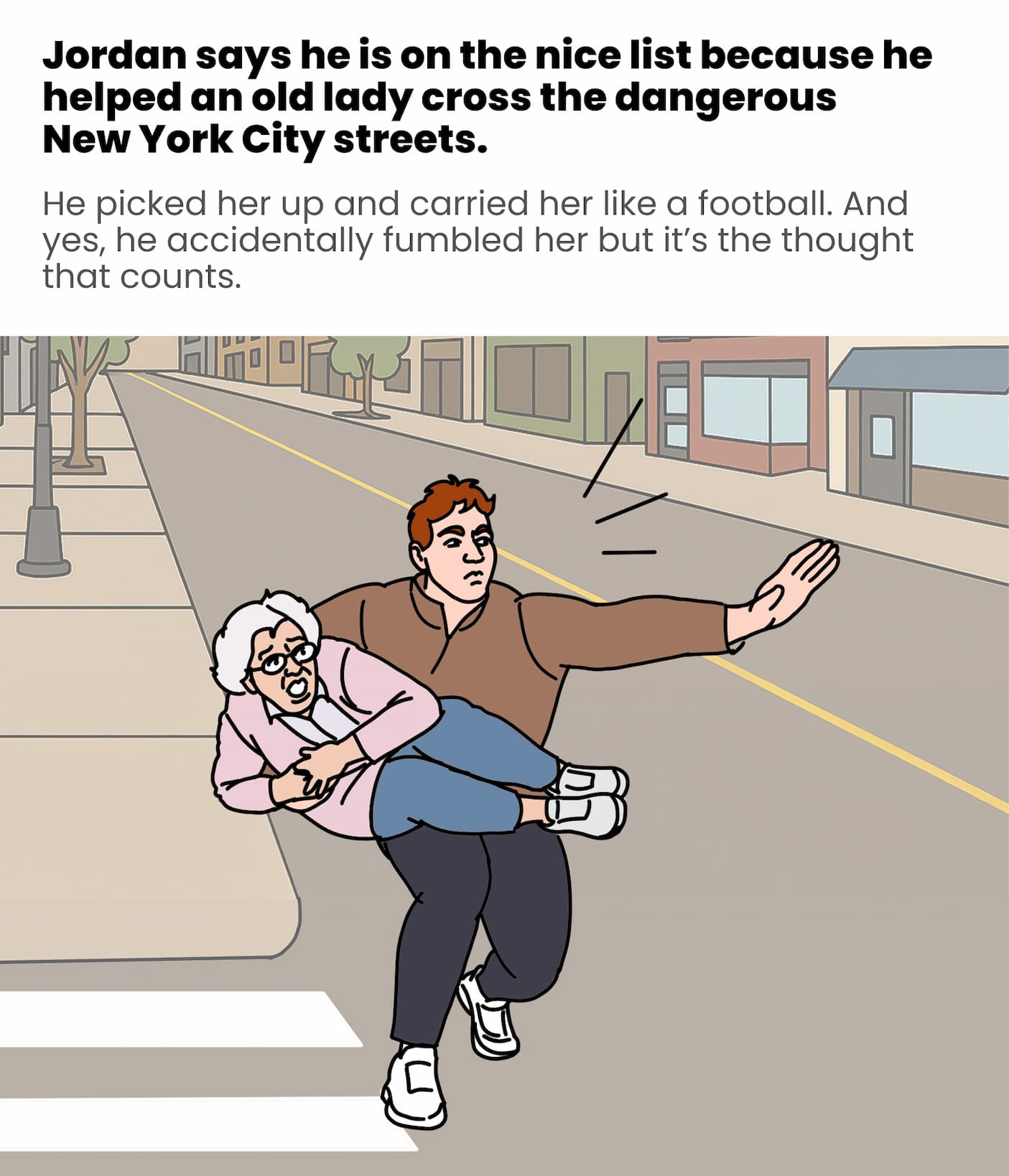 Jordan says he is on the nice list