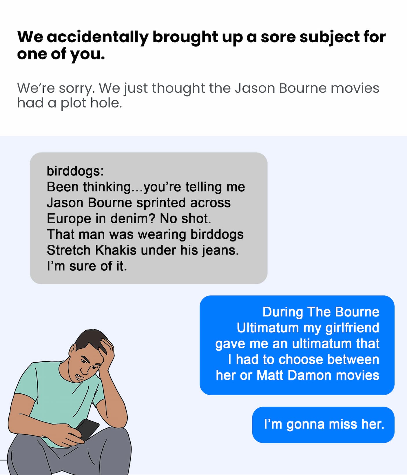 The Jason Bourne movies are flawed