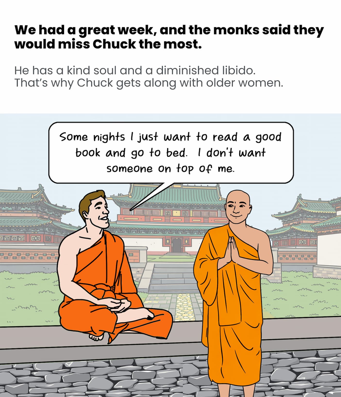 We confessed our inner evils