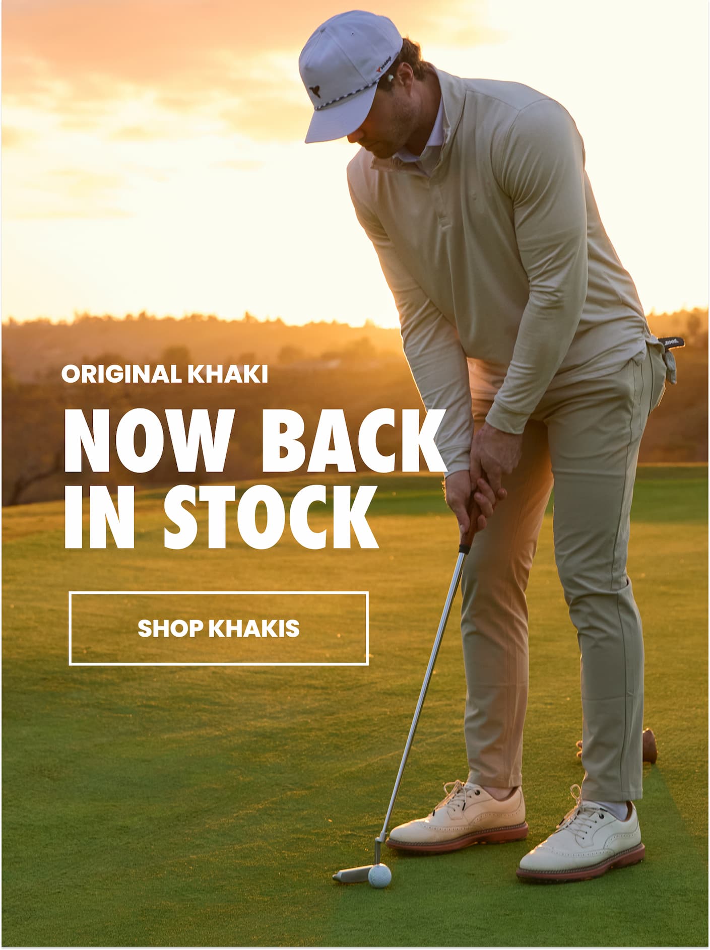 Original Khaki Back In Stock