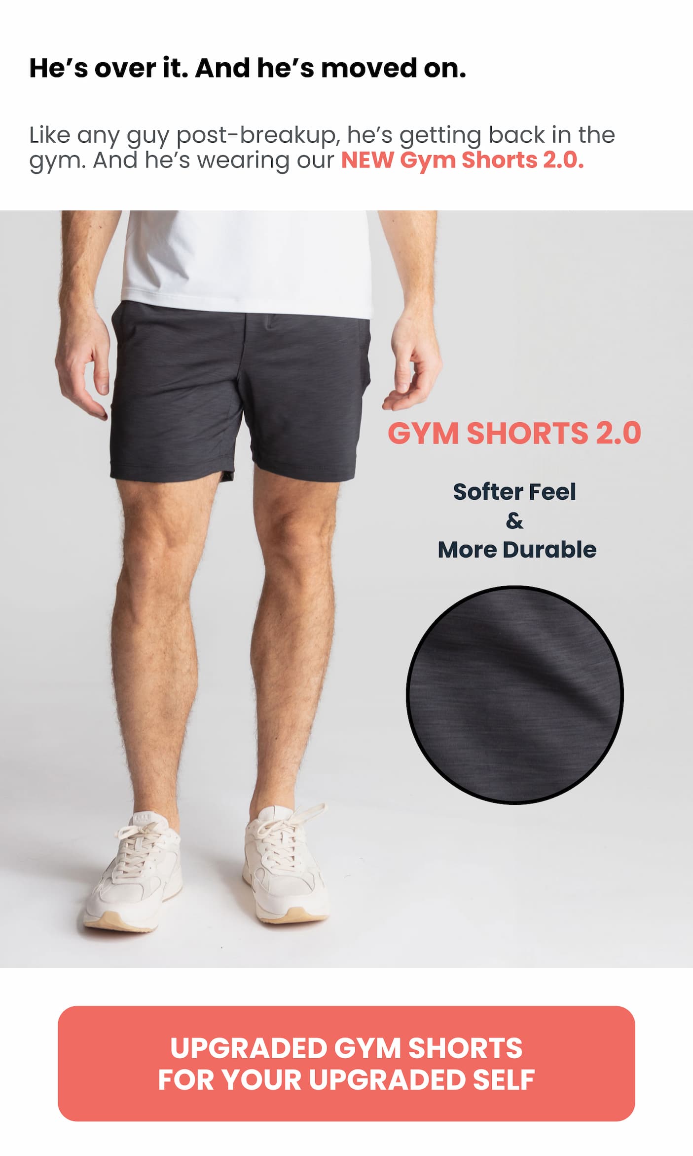 Upgraded Gym Shorts for Your Upgraded Self