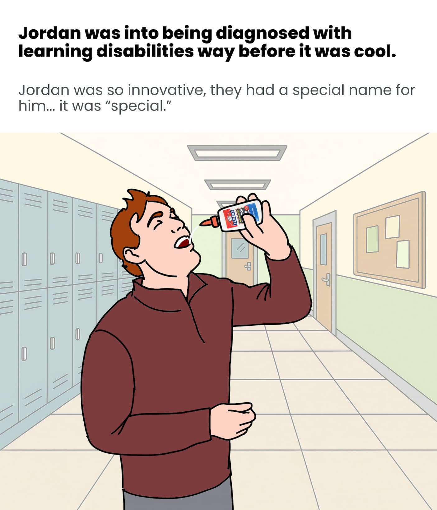 Jordan was both ahead and behind