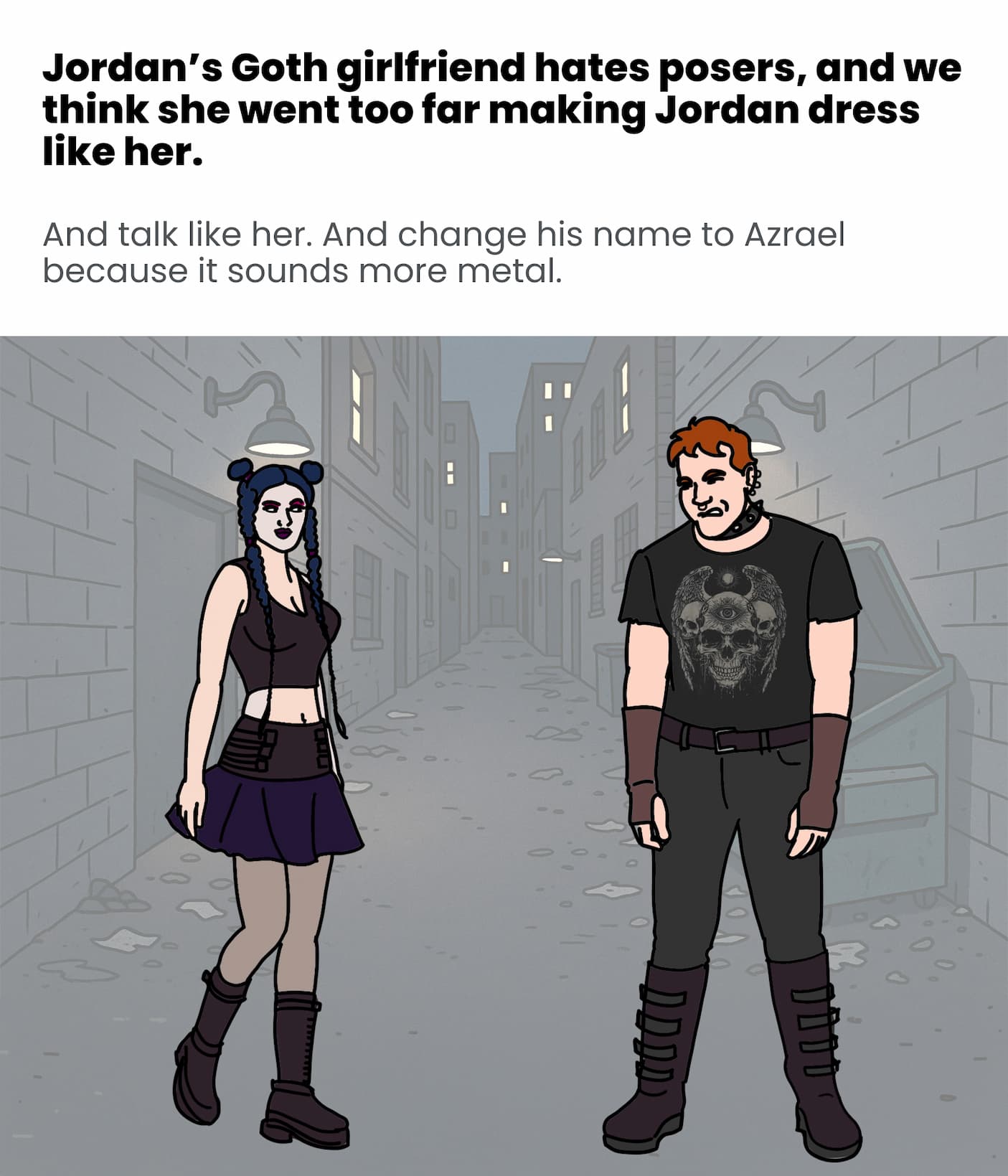 She made him change his name to Azrael