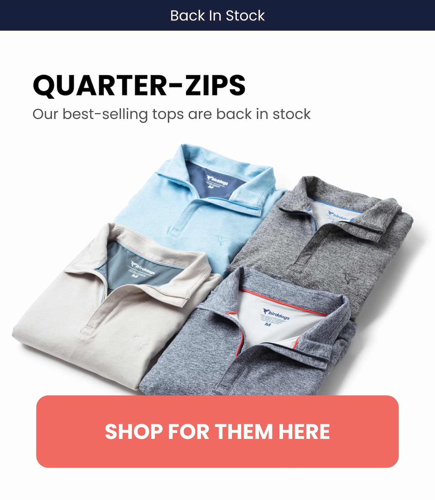 Quarter Zips