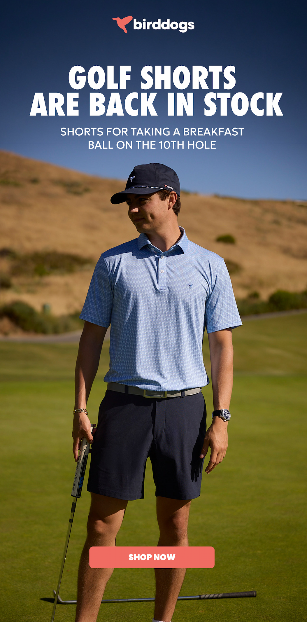 Golf Shorts Back in Stock
