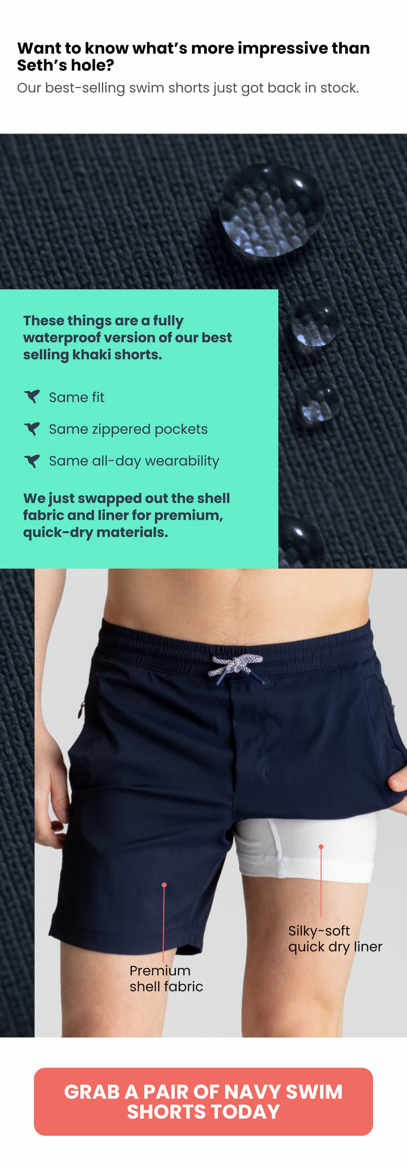 birddogs Swim Shorts